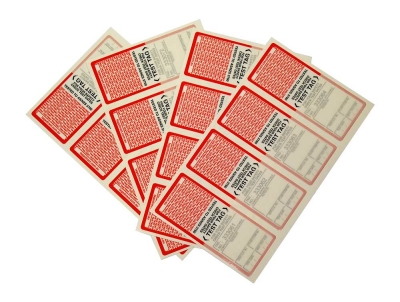 30% OFF: Red Heavy Duty Test Tags